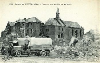 Ruines de la ville de Montdidier