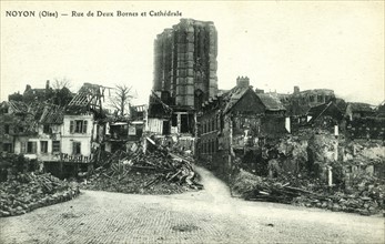 Ruines de la cathédrale de Noyon