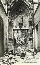 Ruines de la cathédrale de Reims