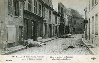 Ruins of the city of Soissons