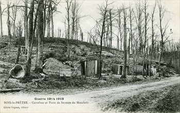 Poste de secours de la première guerre en Meurthe-et-Moselle