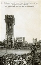 Ruines de la ville de Béthune