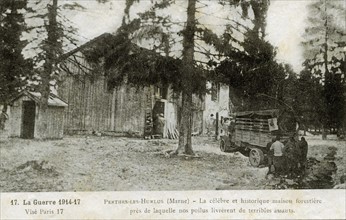 The Maison Forestière in Perthes les Hurlus
