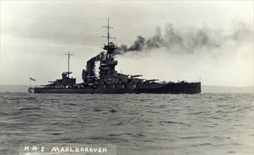 The HMS Marlborough, 1912