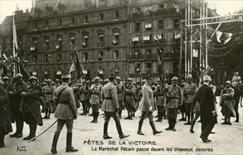 Le défilé de la Victoire, 1919