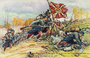 La première bataille de la Marne, 1914