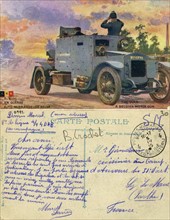 Auto-canon belge de la première guerre