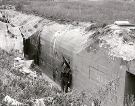 Bunker in Douvres-la-Délivrande, 1944