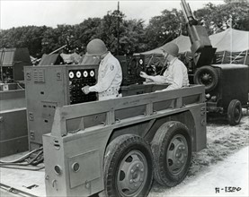 Test of the M-9 fire-control system, 1945