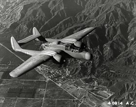 Northrop fighter plane P-61 "Black Widow", 1944