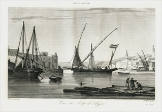 View of Algiers around 1840