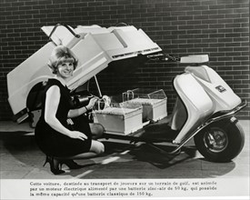 Electric golf cart, c.1960