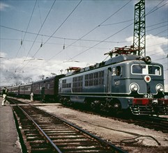 Russian electric locomotive, 1959