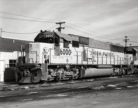 Union Pacific locomotive EMD SD60, 1988