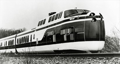 Train Turbo de la United Aircraft Corporation, 1975