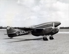 The aircraft de Havilland DH.88 Comet