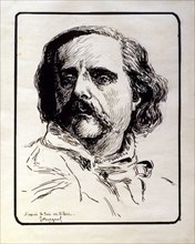 Portrait of Jules Barbey d'Aurevilly