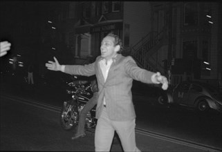 Harvey Milk le soir de son élection, 8 novembre 1977