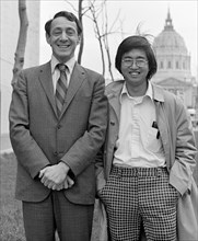 Harvey Milk et Michael Wong, mars 1978