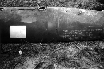 Vietnam war, an american missile