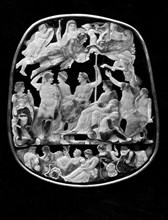Cast of the large cameo of Augustus