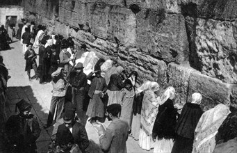 Jérusalem, le mur des lamentations