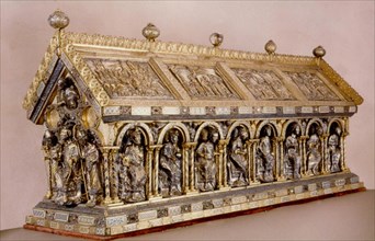 Aachen Treasure. The Charlemagne reliquary