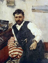 Serov, Portrait de Constantin Korovine