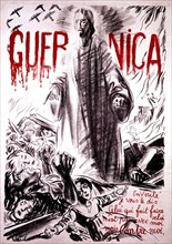 Affiche française pour "Guernica"