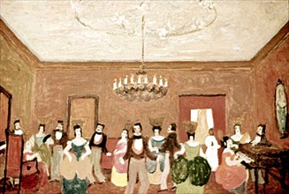 Pedro Figari (1861-1938), Colonial party