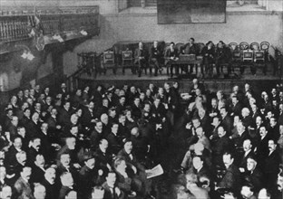 Meeting of the Workers Party's Triple Alliance at Caxton Hall
