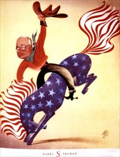 campagne pour l'élection de Harry Truman à la présidence des Etats-Unis