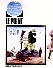 Couverture du journal "Le Point".