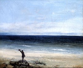 Courbet, Le bord de mer à Palavas