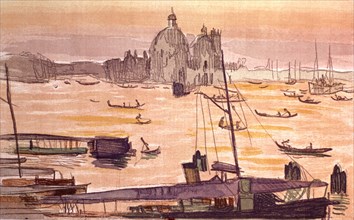 Illustration pour "La mort à Venise" de Thomas Mann
