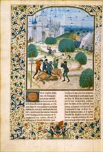 Chronique de Jean de Wavrin, assassinat d'un homme d'armes
