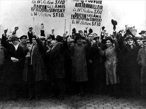Grève générale et manifestation à Paris (1934)