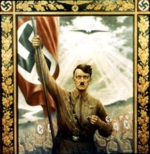 Hitler, propaganda poster, 1930