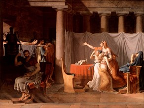 David, Les Licteurs rapportent à Brutus les corps de ses fils