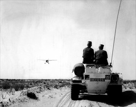 Evacuation des positions à la veille de la guerre des six jours, 1967