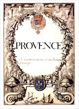Coat of arms of the Provence region, France