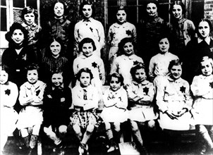 Girls from the Saint-Mandé home sent to the Auschwitz concentration camp (1944)