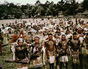 Orokaiva tribe, North-East Papua, Singsing