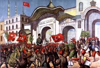 Turkish popular print (1913)