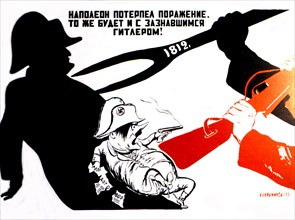 Affiche de propagande de Koukrynisky (1941)