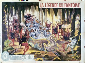 Movie poster: "La légende du fantôme"