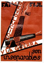 Poster for the FAI (Spanish anarchist party)