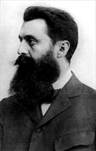 Portrait of T. Herzl when he was 35