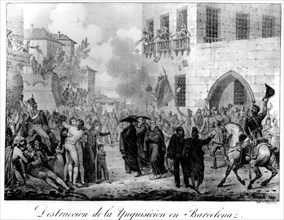 Abolition de l'inquisition à Barcelone