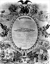 La proclamation d'indépendance des noirs, le 1er janvier 1863
